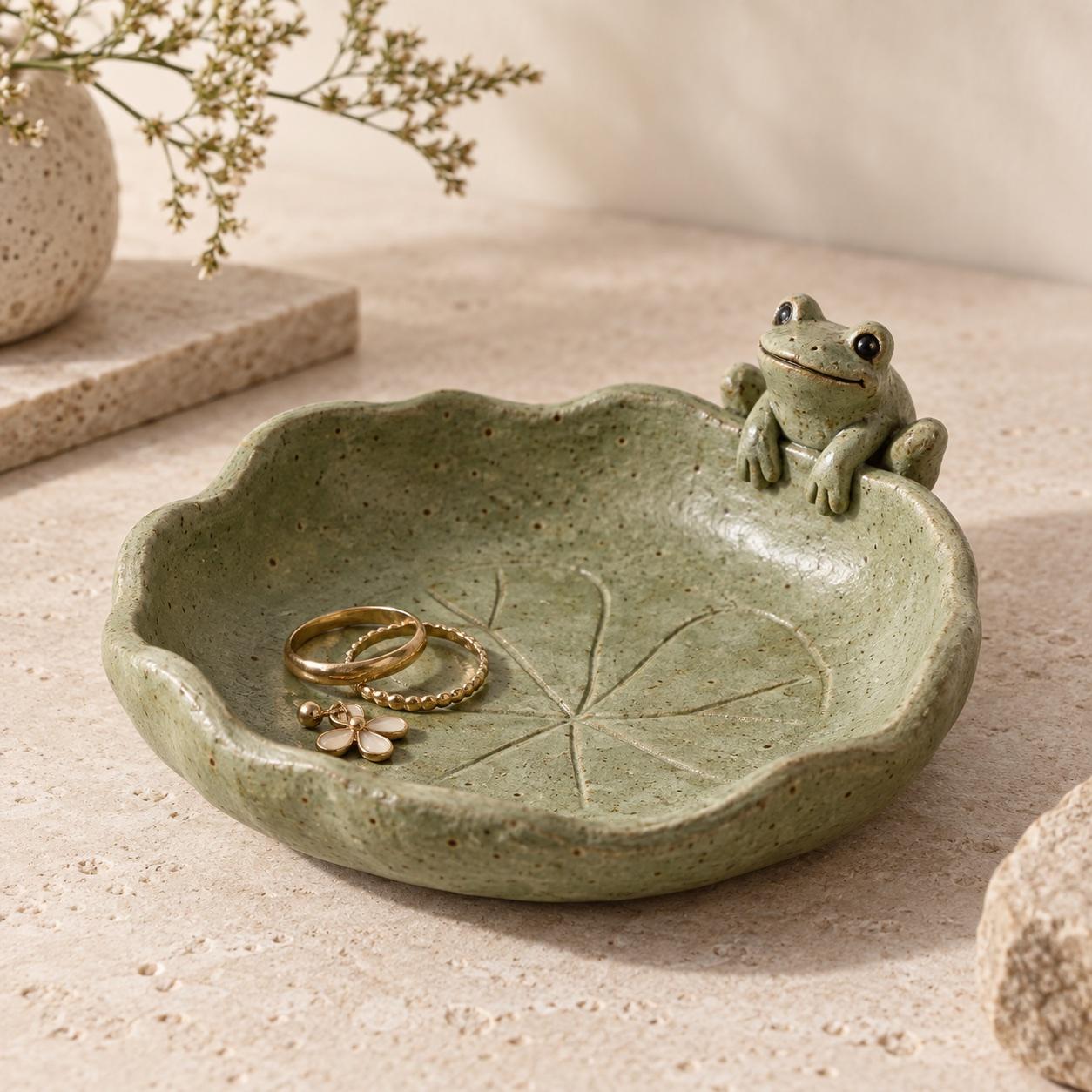 Frog Trinket Dish